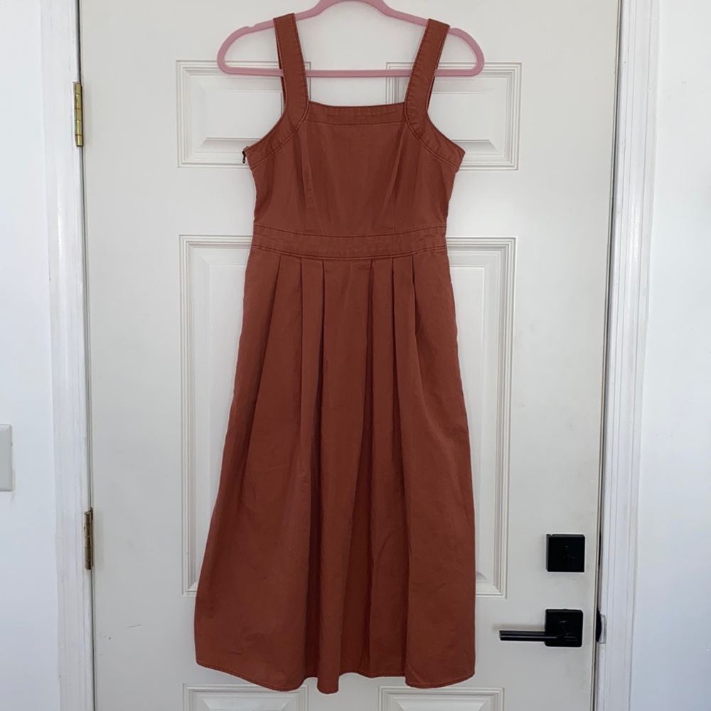 Terra Cotta Midi Dress PRICE FIRM